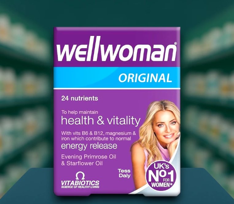 قرص مولتی‌ویتامین بانوان Wellwoman Original ویتابیوتیکس | ۳۰ کپسول